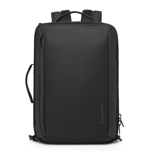 Plecak/torba Wozinsky Premium wodoodporny na laptopa 15,6'' z paskiem - czarny