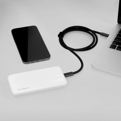 Wozinsky powerbank Li-Po 10000mAh 2 x USB biały (WPBWE1)