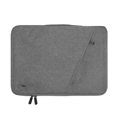 Torba na laptop Wozinsky WTNP-15G 15.6" z chowaną rączką - szara