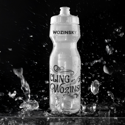 Bidon rowerowy Wozinsky WBR-01T 750ml - transparentny