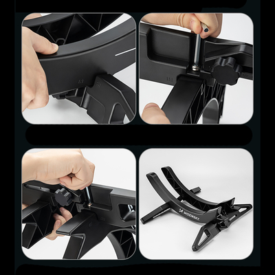 Stojak rowerowy Wozinsky WSR-02 serwisowy stabilny na koło roweru - czarny