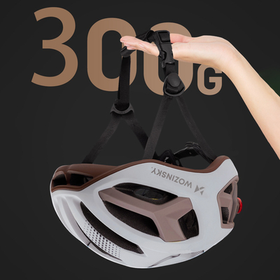 Kask rowerowy szosowy Wozinsky ultracienki 57-62 cm - taupe