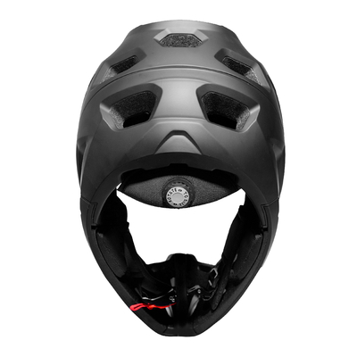 Kask rowerowy fullface Wozinsky z odpinanym daszkiem 57-59 cm - czarny