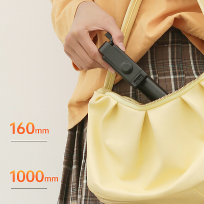 Wozinsky Selfie stick WHS1Y teleskopowy tripod 1m z uchwytem na telefon - czarny