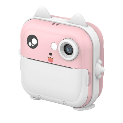 Mini drukarka termiczna dla dzieci Wozinsky WDT-02 aparat 48 MP Bluetooth - różowy