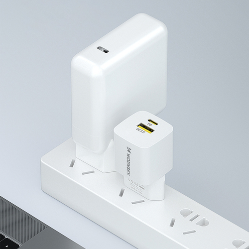 Ładowarka sieciowa Wozinsky WWCEAC GaN USB-A USB-C 33W - biała