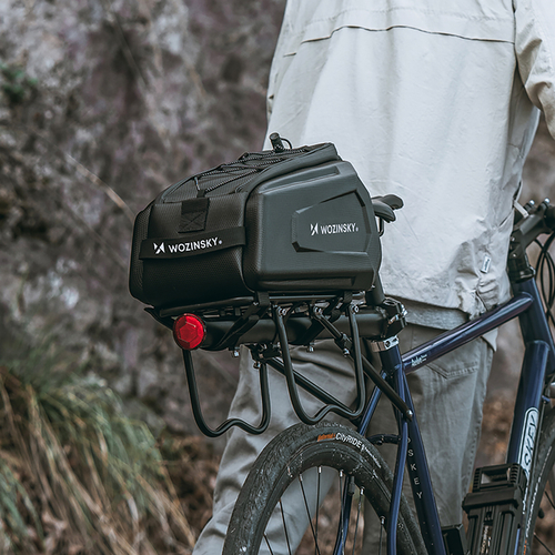 Sakwa rowerowa Wozinsky WSR-01B na bagażnik 9l - czarna