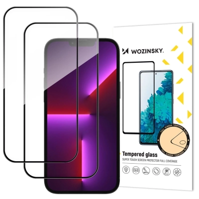Zestaw 2 szkieł hartowanych Wozinsky Full Glue Tempered Glass na iPhone 17 Air
