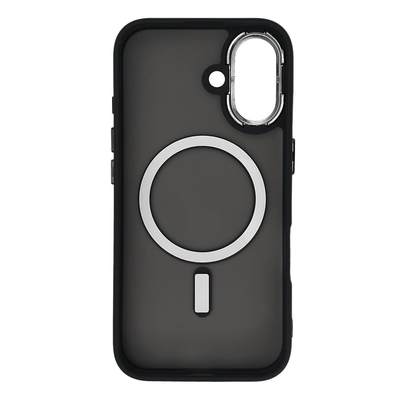 Etui Fashion Case kompatybilne z MagSafe na Samsung Galaxy A17 - matowe czarne