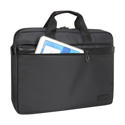 Torba na laptop Wozinsky WET-15 15.6" z rączką i regulowanym paskiem na ramię - czarna