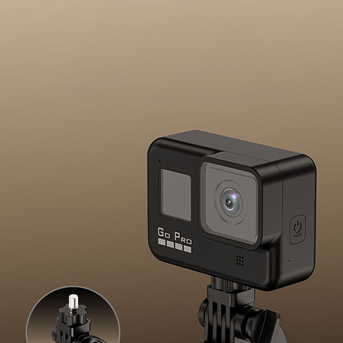 Wozinsky selfie stick WH181-Y1S teleskopowy statyw 1.75m ze stopu aluminium z uchwytem na telefon - czarny