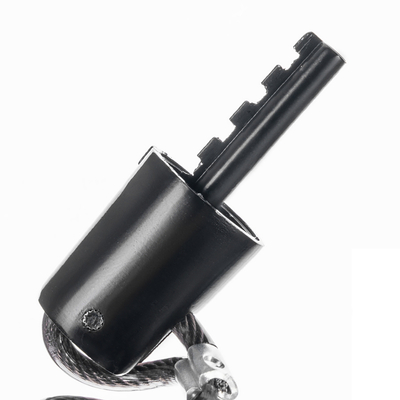 Blokada rowerowa Wozinsky WBN-01R na rower kask wodoodporna na szyfr 4-cyfrowy - czarny