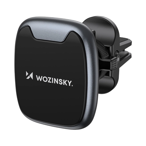 Uchwyt Wozinsky WUMTK na telefon magnetyczny na kratkę nawiewu w samochodzie - czarny