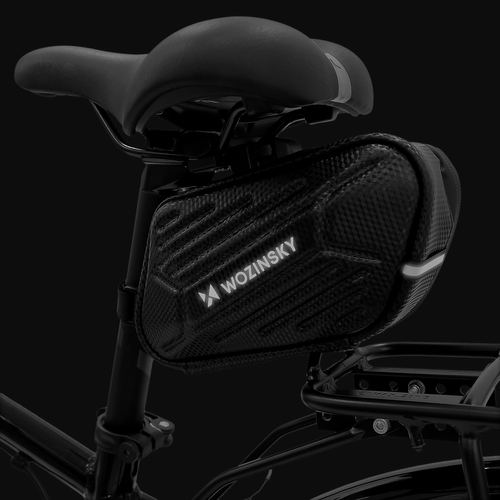  Wozinsky torba rowerowa pod siodełko wodoodporna 1,5 l czarna (WBB27BK)