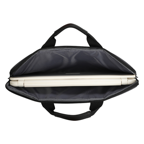 Torba na laptop Wozinsky WTL-15 15.6" z rączką i metalowym zamkiem - szara