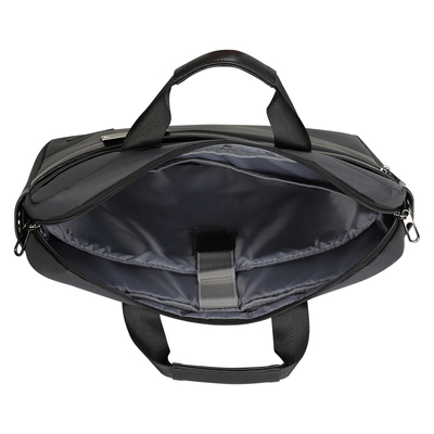 Torba na laptop Wozinsky WET-15 15.6" z rączką i regulowanym paskiem na ramię - czarna