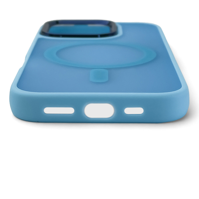 Etui Wozinsky Fashion Case MagSafe na Samsung Galaxy S25 - niebieskie