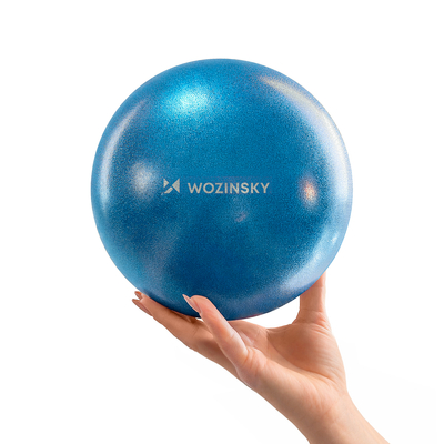 Piłka do ćwiczeń Wozinsky WPDP-N22 rehabilitacyjna 22cm - niebieska