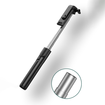 Wozinsky Selfie stick WHS1Y teleskopowy tripod 1m z uchwytem na telefon - czarny