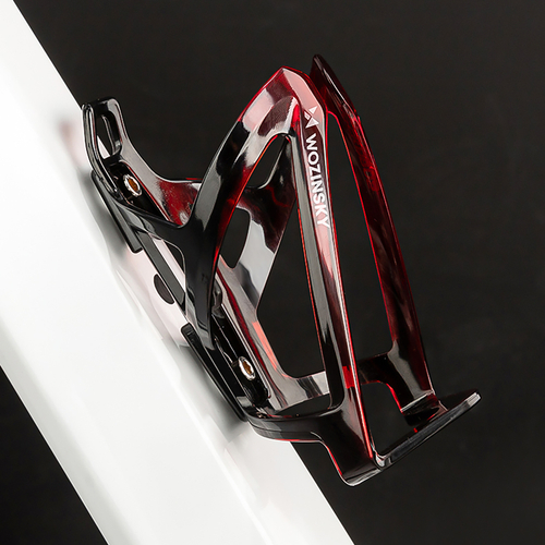 Koszyk Wozinsky WUR-01BR uchwyt rowerowy na bidon - czarno-czerwony