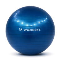 Piłka do ćwiczeń Wozinsky WGB65BL gimnastyczna 65 cm - niebieska