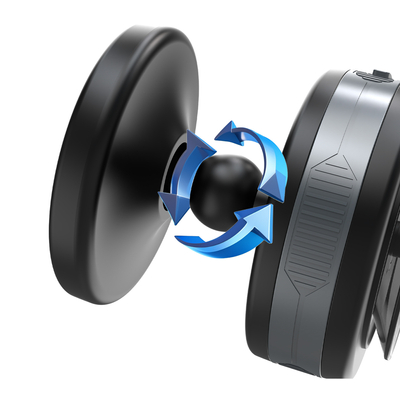 Uchwyt samochodowy Wozinsky WUSQ-01 z ładowarką Qi kompatybilny z MagSafe - czarny