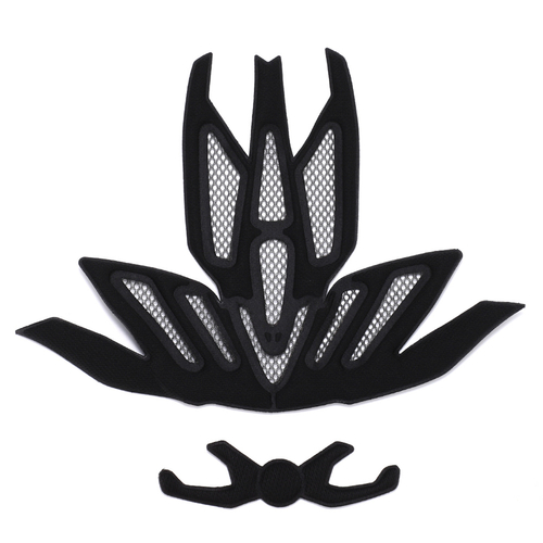 Kask rowerowy MTB Wozinsky z odpinanym daszkiem i tylną lampką USB 54-57 cm - czarny