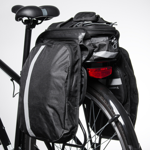 Torba rowerowa Wozinsky WBB36BK 21L - czarna