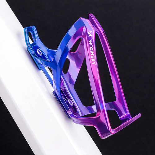 Koszyk Wozinsky WUR-01BP uchwyt rowerowy na bidon - niebiesko-fioletowy