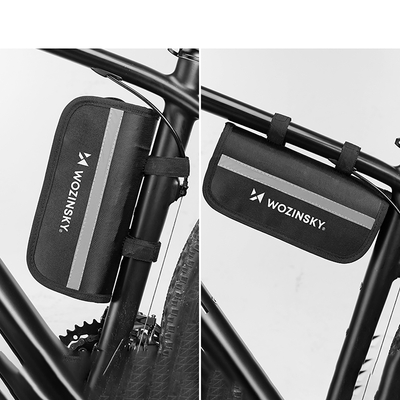 Zestaw narzędzi Wozinsky WMZ-01N multitool rowerowy 16w1 pompka klucze zestaw do dętek - czarny