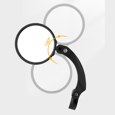 Lusterko rowerowe Wozinsky WLR-01I wsteczne lewe - czarne