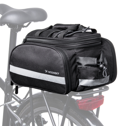 Torba rowerowa Wozinsky WBB36BK 21L - czarna