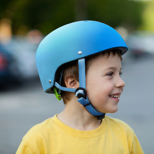 Kask rowerowy BMX/hulajnoga Wozinsky 54-58 cm - gradient niebieski