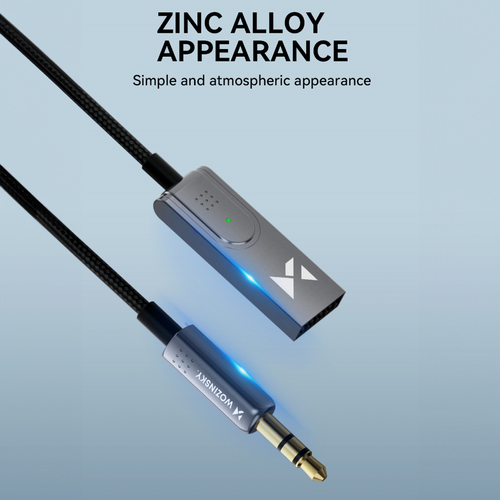 Adapter audio Wozinsky WTODB Bluetooth 5.3 / AUX odbiornik dźwięku