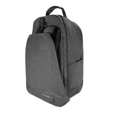 Wozinsky torba rowerowa na bagażnik plecak rowerowy ze stelażem 2w1 40l czarny (WBB33BK)