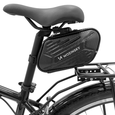 Wozinsky torba rowerowa pod siodełko wodoodporna 1,5 l czarna (WBB27BK)