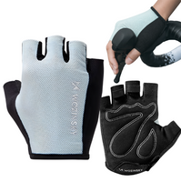 Rękawiczki rowerowe Wozinsky WRR-02M rozmiar M - szare