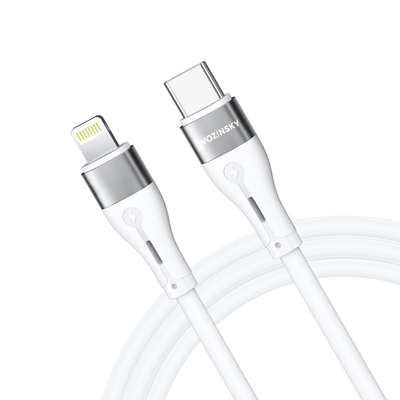 Kabel USB-C Lightning 2 m PD do iPhone Wozinsky WSTCL2 - biały