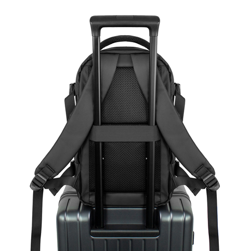 Plecak Wozinsky WPW-20L z kieszenią na laptopa do 15,6" podróżny 40x20x25 cm do luku bagażowego - czarny