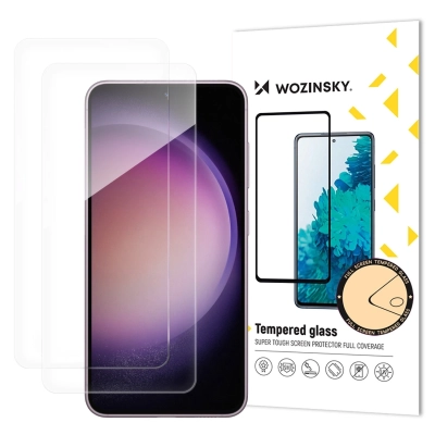 Szkło hartowane Wozinsky Tempered Glass na Samsung Galaxy A37 zestaw 2 szt.