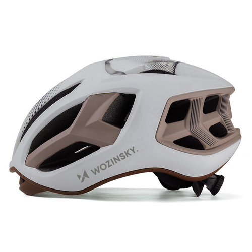 Kask rowerowy szosowy Wozinsky ultralekki 54-58 cm - taupe