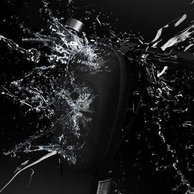 Wozinsky wodoodporna torba na kierownicę hulajnogi torba na hulajnogę 4l czarna (WSB1BK)