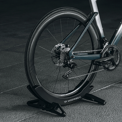 Stojak rowerowy Wozinsky WSR-02 serwisowy stabilny na koło roweru - czarny