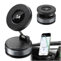 Uchwyt samochodowy Wozinsky WUSM-01 magnetyczny na deskę rozdzielczą/szybę - czarny