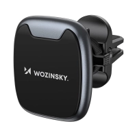 Uchwyt Wozinsky WUMTK na telefon magnetyczny na kratkę nawiewu w samochodzie - czarny
