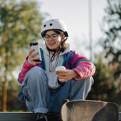 Kask rowerowy BMX/hulajnoga Wozinsky lekki 48-52 cm - biały