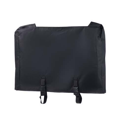 Wózek Wozinsky WZP-100 plażowy, turystyczny, ogrodowy, wytrzymały, szerokie koła, z siatką bezpieczeństwa do 100 kg - czarny