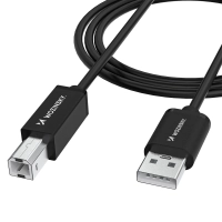 Kabel Wozinsky WKDDY3S USB-B - USB-A 480Mb/s 2m - czarny