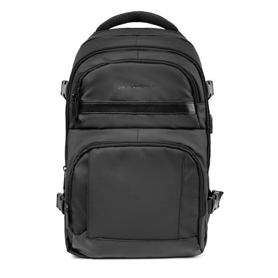Plecak Wozinsky WPW-20L z kieszenią na laptopa do 15" podróżny 40x20x25 cm na bagaż podręczny - czarny