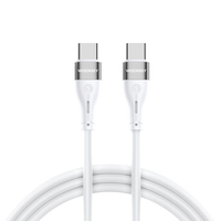 Kabel Wozinsky WSTCC1 USB-C / USB-C PD 65W 1 m - biały